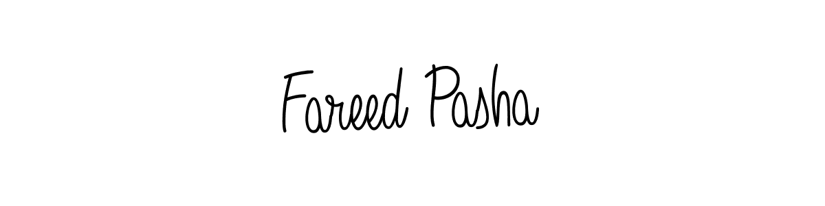 Design your own signature with our free online signature maker. With this signature software, you can create a handwritten (Angelique-Rose-font-FFP) signature for name Fareed Pasha. Fareed Pasha signature style 5 images and pictures png