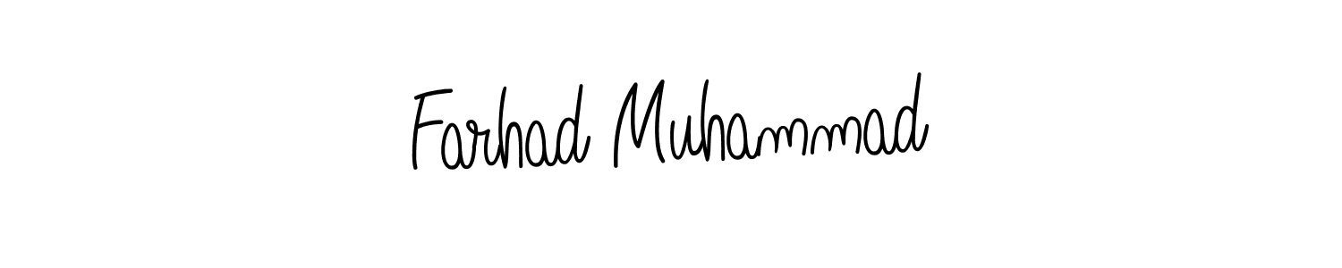 How to make Farhad Muhammad signature? Angelique-Rose-font-FFP is a professional autograph style. Create handwritten signature for Farhad Muhammad name. Farhad Muhammad signature style 5 images and pictures png