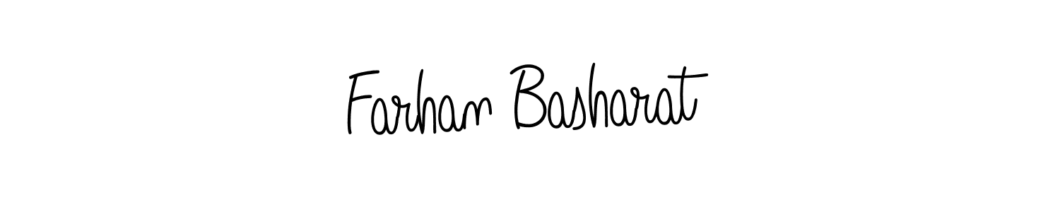 Similarly Angelique-Rose-font-FFP is the best handwritten signature design. Signature creator online .You can use it as an online autograph creator for name Farhan Basharat. Farhan Basharat signature style 5 images and pictures png
