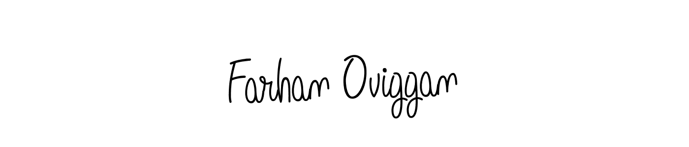 Also we have Farhan Oviggan name is the best signature style. Create professional handwritten signature collection using Angelique-Rose-font-FFP autograph style. Farhan Oviggan signature style 5 images and pictures png