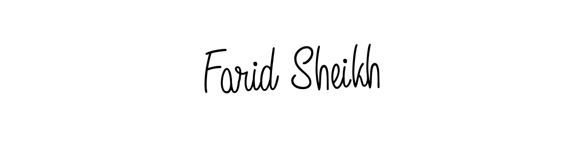 Once you've used our free online signature maker to create your best signature Angelique-Rose-font-FFP style, it's time to enjoy all of the benefits that Farid Sheikh name signing documents. Farid Sheikh signature style 5 images and pictures png