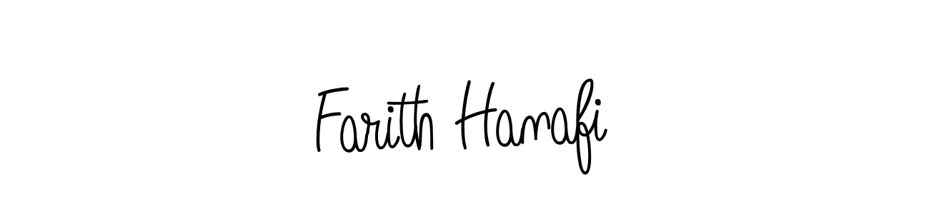 Design your own signature with our free online signature maker. With this signature software, you can create a handwritten (Angelique-Rose-font-FFP) signature for name Farith Hanafi. Farith Hanafi signature style 5 images and pictures png