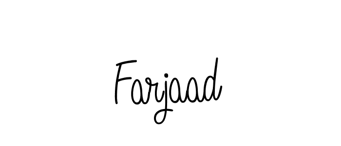 Also You can easily find your signature by using the search form. We will create Farjaad name handwritten signature images for you free of cost using Angelique-Rose-font-FFP sign style. Farjaad signature style 5 images and pictures png