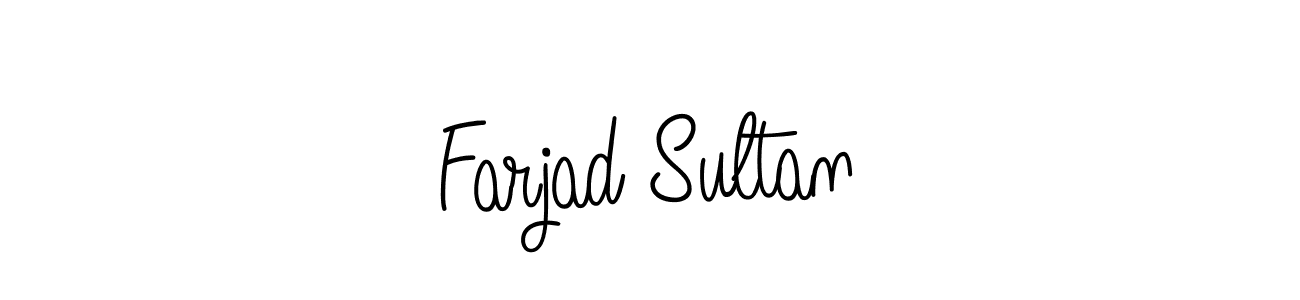 Also You can easily find your signature by using the search form. We will create Farjad Sultan name handwritten signature images for you free of cost using Angelique-Rose-font-FFP sign style. Farjad Sultan signature style 5 images and pictures png