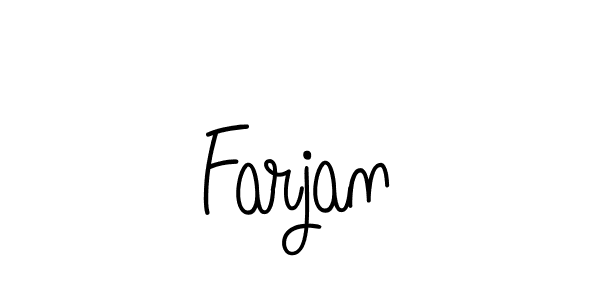 Make a short Farjan signature style. Manage your documents anywhere anytime using Angelique-Rose-font-FFP. Create and add eSignatures, submit forms, share and send files easily. Farjan signature style 5 images and pictures png