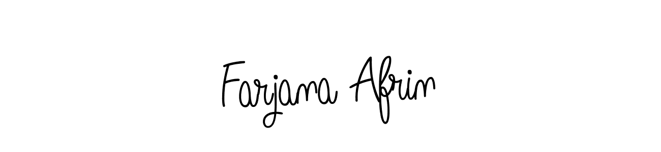 Here are the top 10 professional signature styles for the name Farjana Afrin. These are the best autograph styles you can use for your name. Farjana Afrin signature style 5 images and pictures png