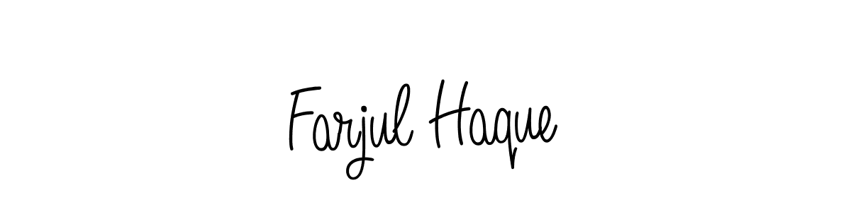 if you are searching for the best signature style for your name Farjul Haque. so please give up your signature search. here we have designed multiple signature styles  using Angelique-Rose-font-FFP. Farjul Haque signature style 5 images and pictures png