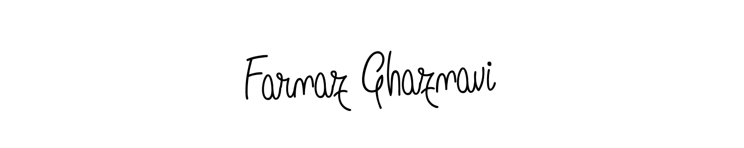 Make a beautiful signature design for name Farnaz Ghaznavi. Use this online signature maker to create a handwritten signature for free. Farnaz Ghaznavi signature style 5 images and pictures png