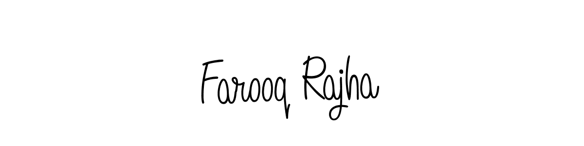 Once you've used our free online signature maker to create your best signature Angelique-Rose-font-FFP style, it's time to enjoy all of the benefits that Farooq Rajha name signing documents. Farooq Rajha signature style 5 images and pictures png