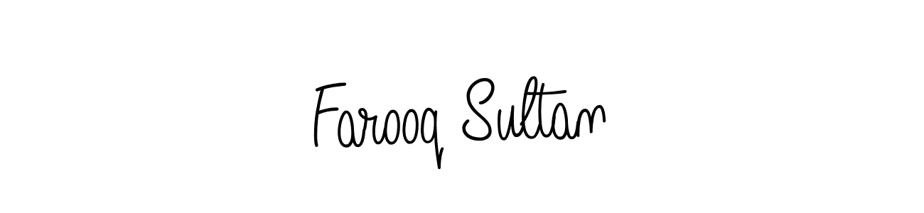 Make a beautiful signature design for name Farooq Sultan. Use this online signature maker to create a handwritten signature for free. Farooq Sultan signature style 5 images and pictures png