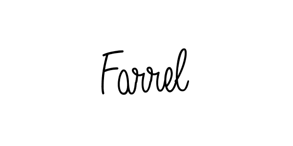Angelique-Rose-font-FFP is a professional signature style that is perfect for those who want to add a touch of class to their signature. It is also a great choice for those who want to make their signature more unique. Get Farrel name to fancy signature for free. Farrel signature style 5 images and pictures png