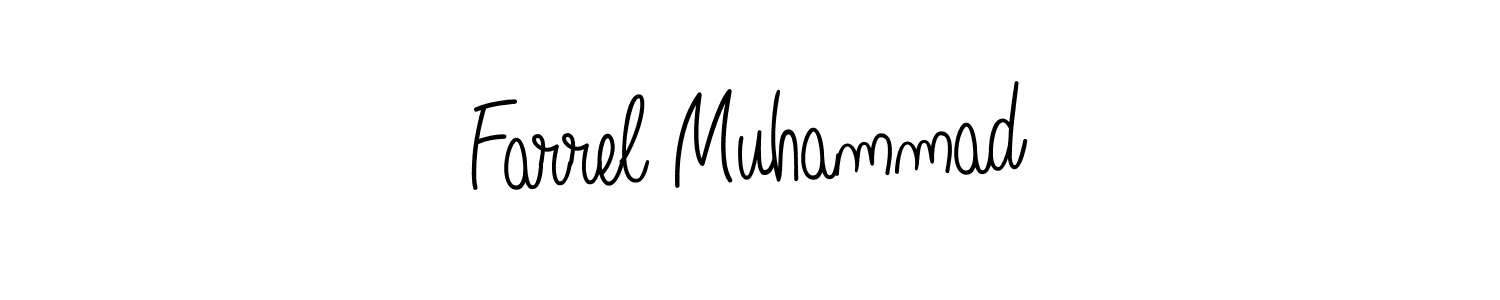 Best and Professional Signature Style for Farrel Muhammad. Angelique-Rose-font-FFP Best Signature Style Collection. Farrel Muhammad signature style 5 images and pictures png