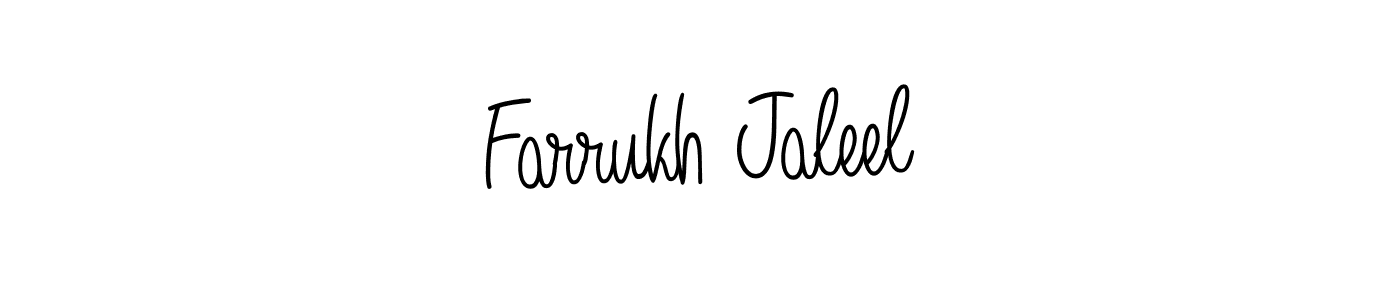 Also You can easily find your signature by using the search form. We will create Farrukh Jaleel name handwritten signature images for you free of cost using Angelique-Rose-font-FFP sign style. Farrukh Jaleel signature style 5 images and pictures png