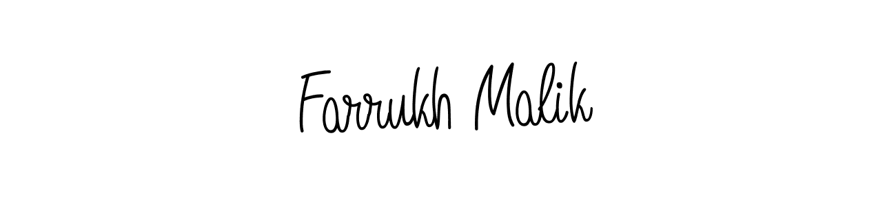 How to make Farrukh Malik signature? Angelique-Rose-font-FFP is a professional autograph style. Create handwritten signature for Farrukh Malik name. Farrukh Malik signature style 5 images and pictures png