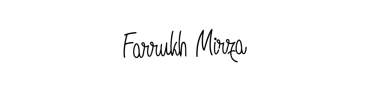 How to make Farrukh Mirza signature? Angelique-Rose-font-FFP is a professional autograph style. Create handwritten signature for Farrukh Mirza name. Farrukh Mirza signature style 5 images and pictures png