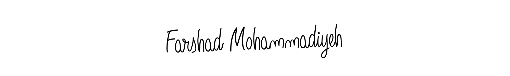 Check out images of Autograph of Farshad Mohammadiyeh name. Actor Farshad Mohammadiyeh Signature Style. Angelique-Rose-font-FFP is a professional sign style online. Farshad Mohammadiyeh signature style 5 images and pictures png