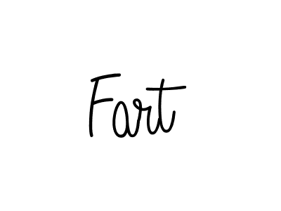 Make a beautiful signature design for name Fart. With this signature (Angelique-Rose-font-FFP) style, you can create a handwritten signature for free. Fart signature style 5 images and pictures png