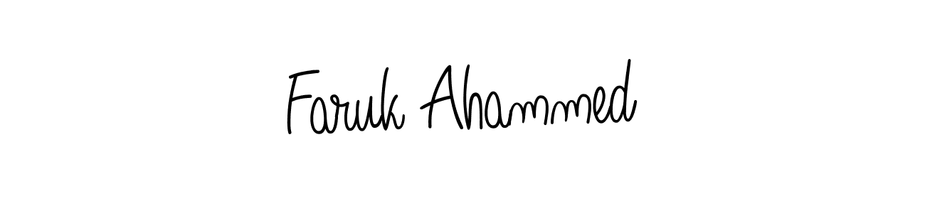 Also You can easily find your signature by using the search form. We will create Faruk Ahammed name handwritten signature images for you free of cost using Angelique-Rose-font-FFP sign style. Faruk Ahammed signature style 5 images and pictures png