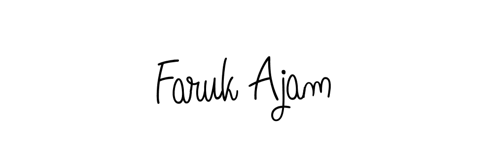 It looks lik you need a new signature style for name Faruk Ajam. Design unique handwritten (Angelique-Rose-font-FFP) signature with our free signature maker in just a few clicks. Faruk Ajam signature style 5 images and pictures png