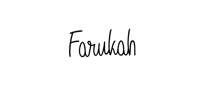 Check out images of Autograph of Farukah name. Actor Farukah Signature Style. Angelique-Rose-font-FFP is a professional sign style online. Farukah signature style 5 images and pictures png