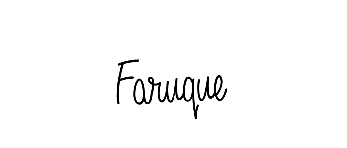 You can use this online signature creator to create a handwritten signature for the name Faruque. This is the best online autograph maker. Faruque signature style 5 images and pictures png