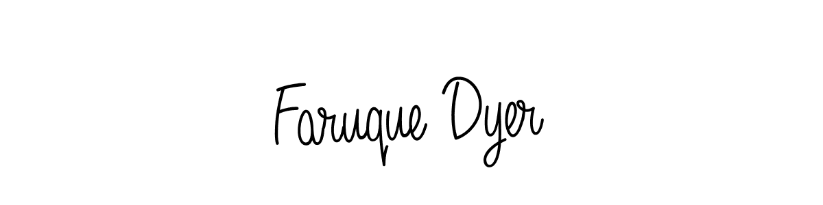 See photos of Faruque Dyer official signature by Spectra . Check more albums & portfolios. Read reviews & check more about Angelique-Rose-font-FFP font. Faruque Dyer signature style 5 images and pictures png