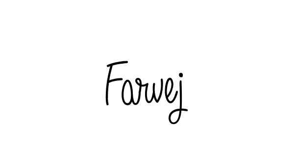 Also You can easily find your signature by using the search form. We will create Farvej name handwritten signature images for you free of cost using Angelique-Rose-font-FFP sign style. Farvej signature style 5 images and pictures png