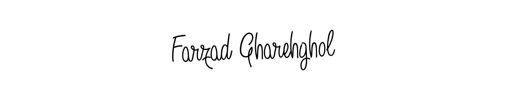 This is the best signature style for the Farzad Gharehghol name. Also you like these signature font (Angelique-Rose-font-FFP). Mix name signature. Farzad Gharehghol signature style 5 images and pictures png