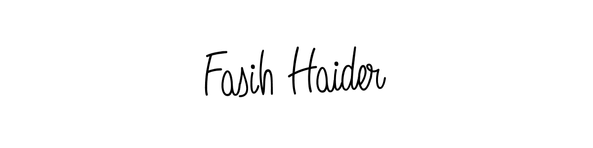 Fasih Haider stylish signature style. Best Handwritten Sign (Angelique-Rose-font-FFP) for my name. Handwritten Signature Collection Ideas for my name Fasih Haider. Fasih Haider signature style 5 images and pictures png