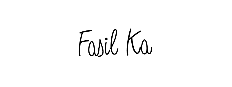 Check out images of Autograph of Fasil Ka name. Actor Fasil Ka Signature Style. Angelique-Rose-font-FFP is a professional sign style online. Fasil Ka signature style 5 images and pictures png