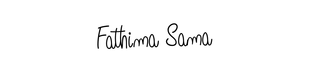 Also we have Fathima Sama name is the best signature style. Create professional handwritten signature collection using Angelique-Rose-font-FFP autograph style. Fathima Sama signature style 5 images and pictures png