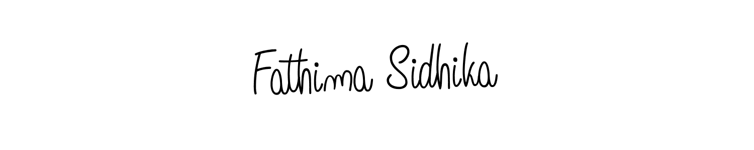 Angelique-Rose-font-FFP is a professional signature style that is perfect for those who want to add a touch of class to their signature. It is also a great choice for those who want to make their signature more unique. Get Fathima Sidhika name to fancy signature for free. Fathima Sidhika signature style 5 images and pictures png