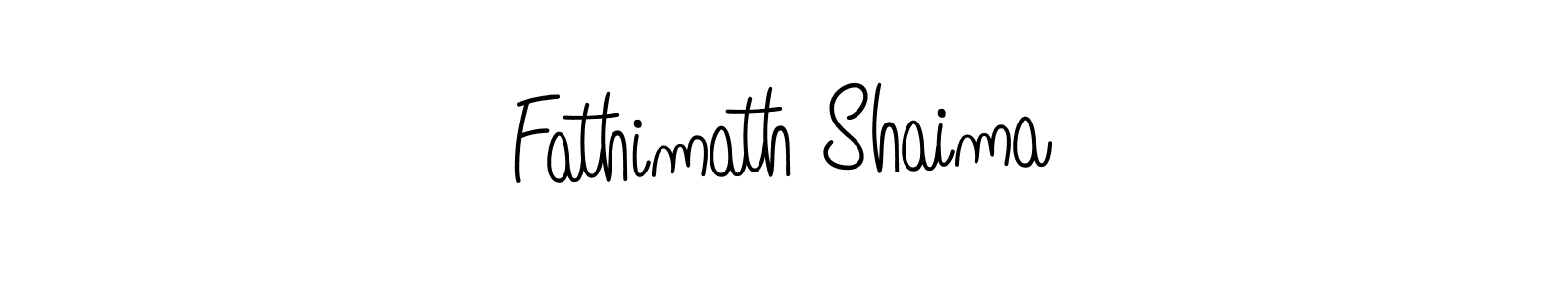 Create a beautiful signature design for name Fathimath Shaima. With this signature (Angelique-Rose-font-FFP) fonts, you can make a handwritten signature for free. Fathimath Shaima signature style 5 images and pictures png