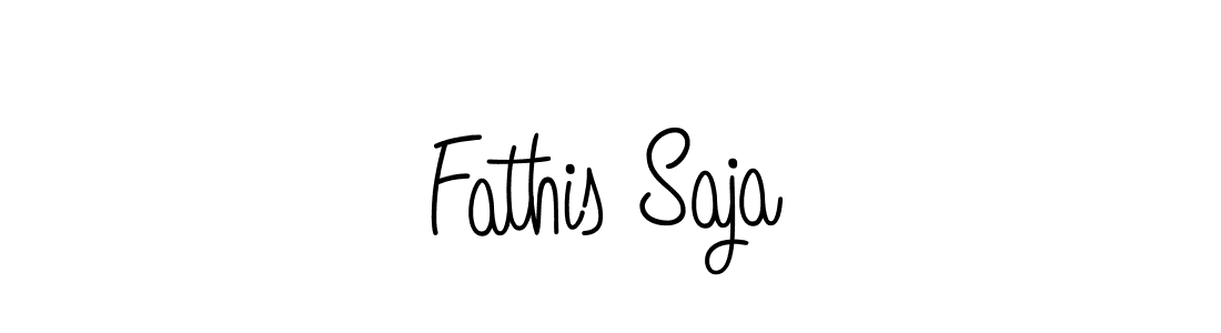 Make a beautiful signature design for name Fathis Saja. Use this online signature maker to create a handwritten signature for free. Fathis Saja signature style 5 images and pictures png