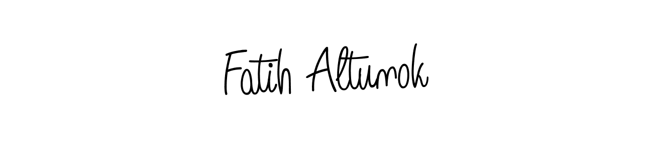 Similarly Angelique-Rose-font-FFP is the best handwritten signature design. Signature creator online .You can use it as an online autograph creator for name Fatih Altunok. Fatih Altunok signature style 5 images and pictures png
