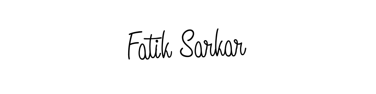 Make a short Fatik Sarkar signature style. Manage your documents anywhere anytime using Angelique-Rose-font-FFP. Create and add eSignatures, submit forms, share and send files easily. Fatik Sarkar signature style 5 images and pictures png