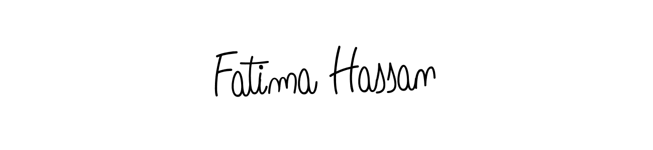 Create a beautiful signature design for name Fatima Hassan. With this signature (Angelique-Rose-font-FFP) fonts, you can make a handwritten signature for free. Fatima Hassan signature style 5 images and pictures png