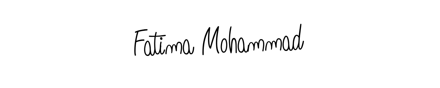 See photos of Fatima Mohammad official signature by Spectra . Check more albums & portfolios. Read reviews & check more about Angelique-Rose-font-FFP font. Fatima Mohammad signature style 5 images and pictures png