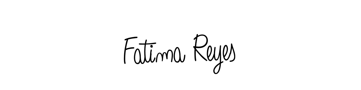 Make a short Fatima Reyes signature style. Manage your documents anywhere anytime using Angelique-Rose-font-FFP. Create and add eSignatures, submit forms, share and send files easily. Fatima Reyes signature style 5 images and pictures png