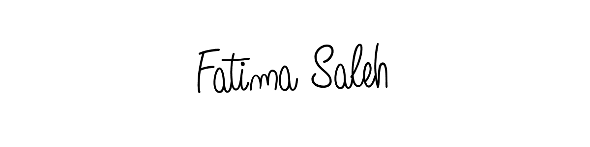 if you are searching for the best signature style for your name Fatima Saleh. so please give up your signature search. here we have designed multiple signature styles  using Angelique-Rose-font-FFP. Fatima Saleh signature style 5 images and pictures png