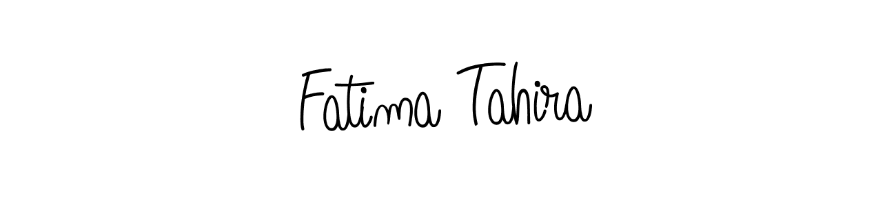 The best way (Angelique-Rose-font-FFP) to make a short signature is to pick only two or three words in your name. The name Fatima Tahira include a total of six letters. For converting this name. Fatima Tahira signature style 5 images and pictures png