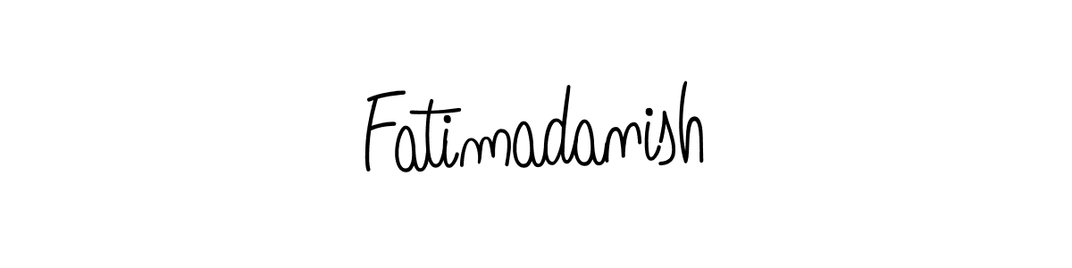 Also we have Fatimadanish name is the best signature style. Create professional handwritten signature collection using Angelique-Rose-font-FFP autograph style. Fatimadanish signature style 5 images and pictures png
