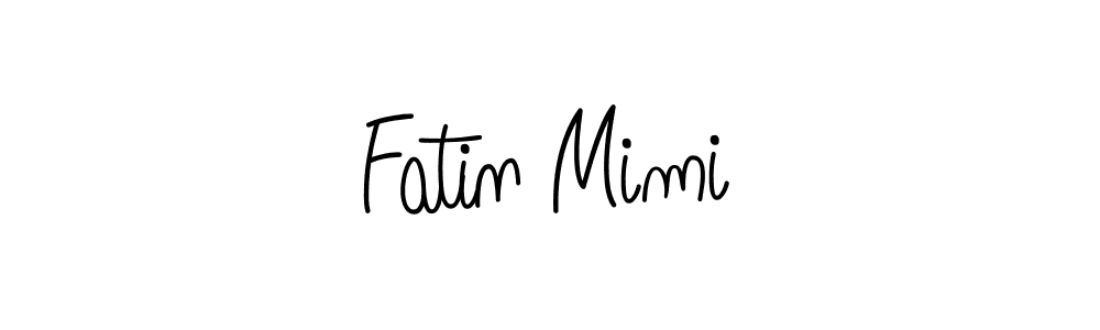 It looks lik you need a new signature style for name Fatin Mimi. Design unique handwritten (Angelique-Rose-font-FFP) signature with our free signature maker in just a few clicks. Fatin Mimi signature style 5 images and pictures png