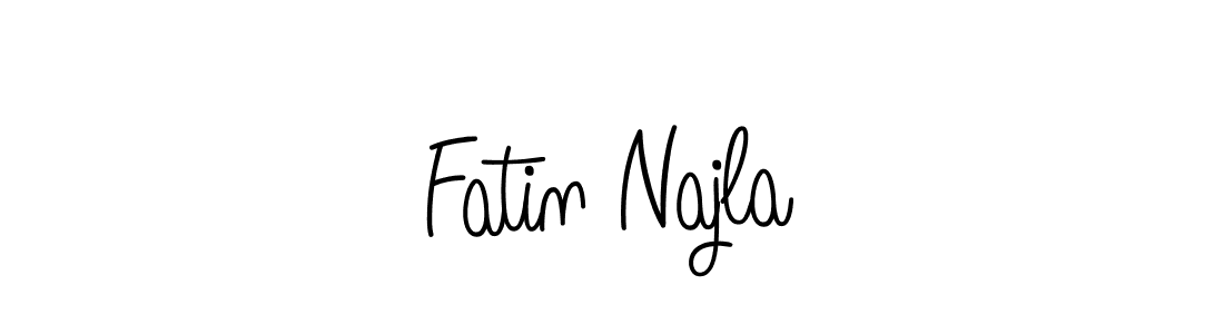Make a short Fatin Najla signature style. Manage your documents anywhere anytime using Angelique-Rose-font-FFP. Create and add eSignatures, submit forms, share and send files easily. Fatin Najla signature style 5 images and pictures png