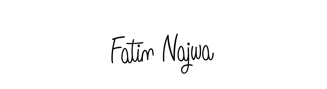 Check out images of Autograph of Fatin Najwa name. Actor Fatin Najwa Signature Style. Angelique-Rose-font-FFP is a professional sign style online. Fatin Najwa signature style 5 images and pictures png