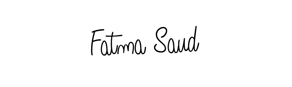 Create a beautiful signature design for name Fatma Saud. With this signature (Angelique-Rose-font-FFP) fonts, you can make a handwritten signature for free. Fatma Saud signature style 5 images and pictures png
