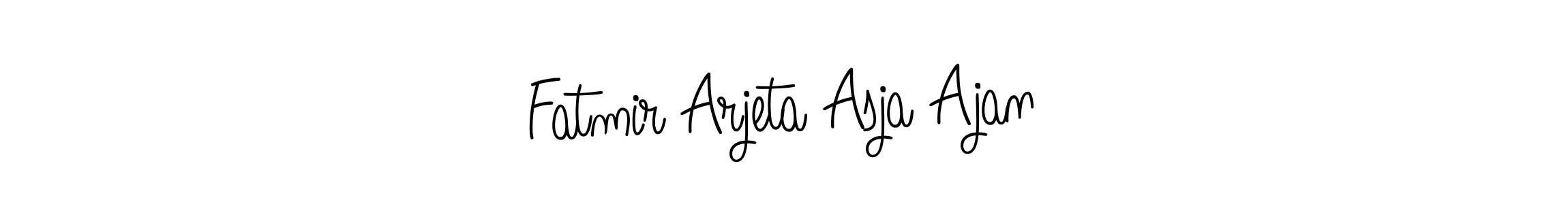 Similarly Angelique-Rose-font-FFP is the best handwritten signature design. Signature creator online .You can use it as an online autograph creator for name Fatmir Arjeta Asja Ajan. Fatmir Arjeta Asja Ajan signature style 5 images and pictures png