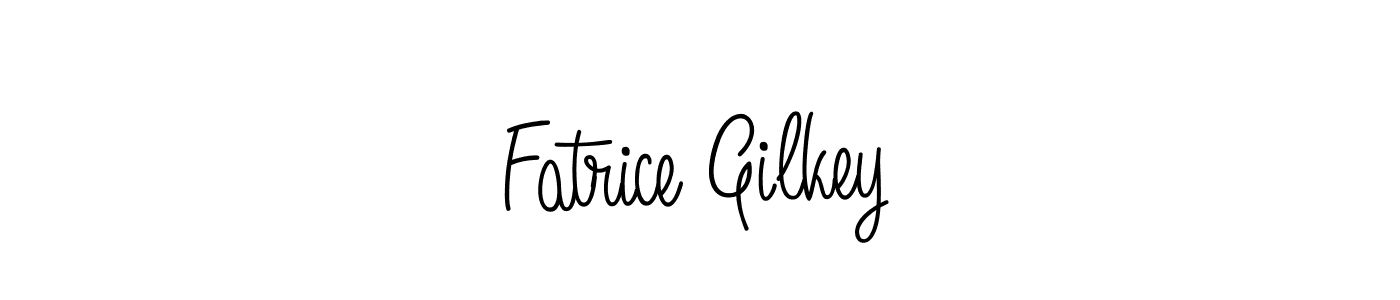 How to Draw Fatrice Gilkey signature style? Angelique-Rose-font-FFP is a latest design signature styles for name Fatrice Gilkey. Fatrice Gilkey signature style 5 images and pictures png