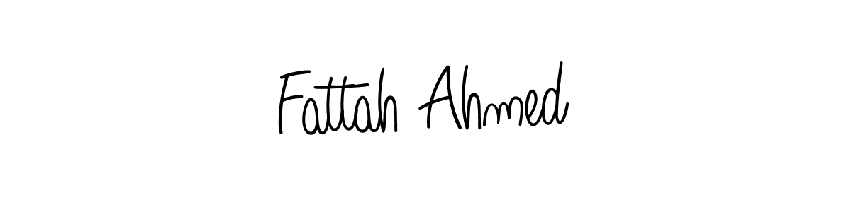 Here are the top 10 professional signature styles for the name Fattah Ahmed. These are the best autograph styles you can use for your name. Fattah Ahmed signature style 5 images and pictures png