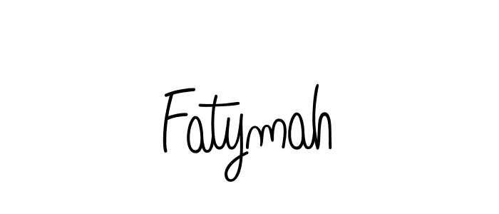 The best way (Angelique-Rose-font-FFP) to make a short signature is to pick only two or three words in your name. The name Fatymah include a total of six letters. For converting this name. Fatymah signature style 5 images and pictures png